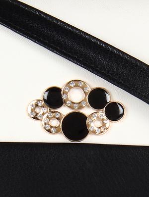 black leatherette bag - 9900192 - Standard Image - 4
