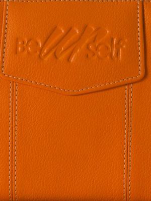 orange leather wallet - 9936822 - Standard Image - 4