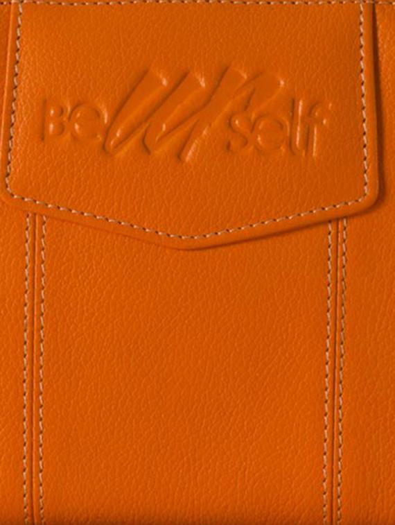 orange leather wallet - 9936822 - Zoom Image - 4