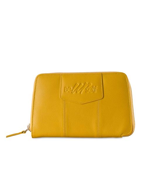 yellow leather wallet - 9936828 - Standard Image - 1