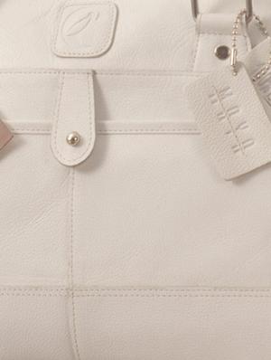white leather handbag - 9936923 - Standard Image - 4