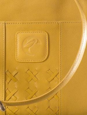 yellow leather handbag - 9936936 - Standard Image - 4