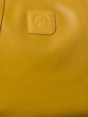 yellow leather handbag - 9936948 - Standard Image - 4