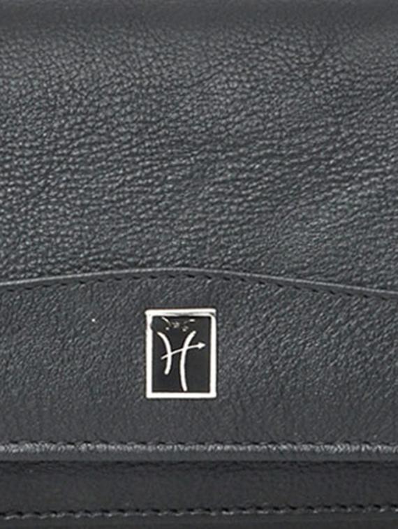 black genuine leather wallets and card holders - 9947763 - Zoom Image - 4