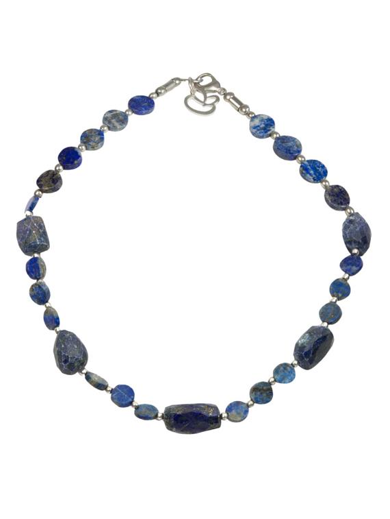 Multi Colored Stone, Alloy Metal Short Necklace - By