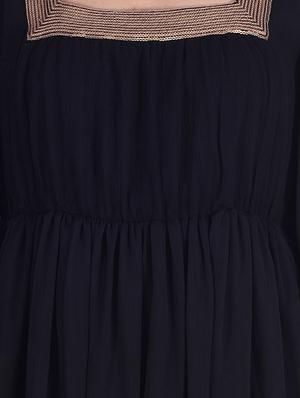 square neck maxi dress - 9973711 - Standard Image - 4
