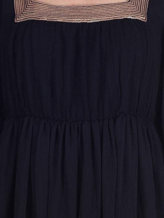 square neck maxi dress - 9973711 - Zoom Image - 4