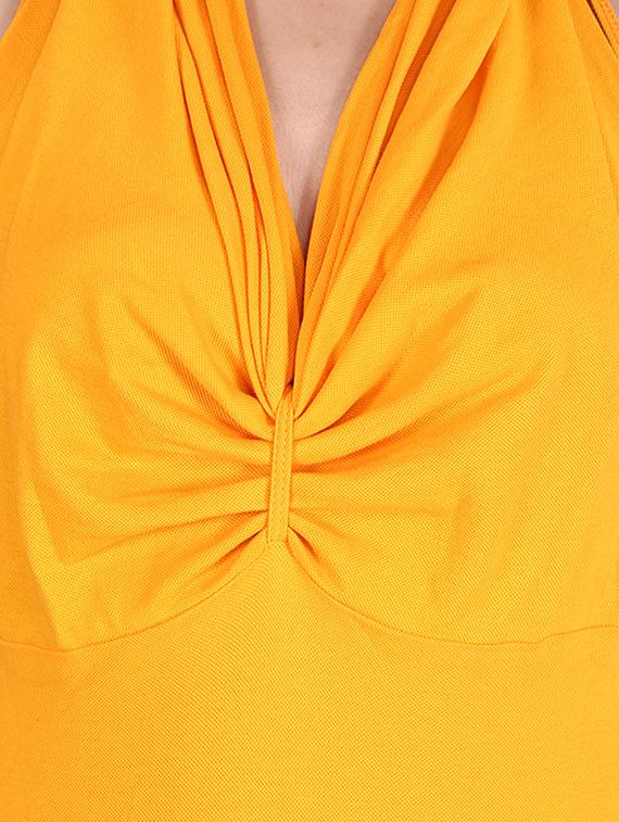 yellow cotton dress - 9973751 - Zoom Image - 4