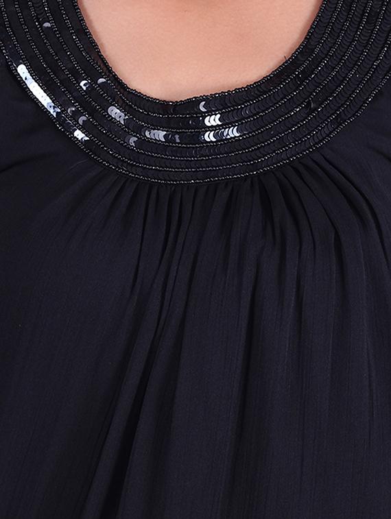 black chiffon dress - 9973780 - Zoom Image - 4