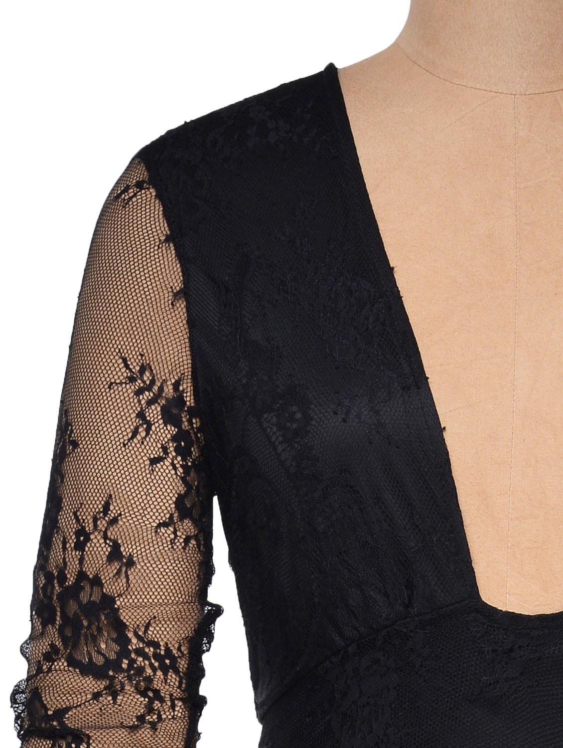 black lace net evening dress - 999131 - Zoom Image - 4