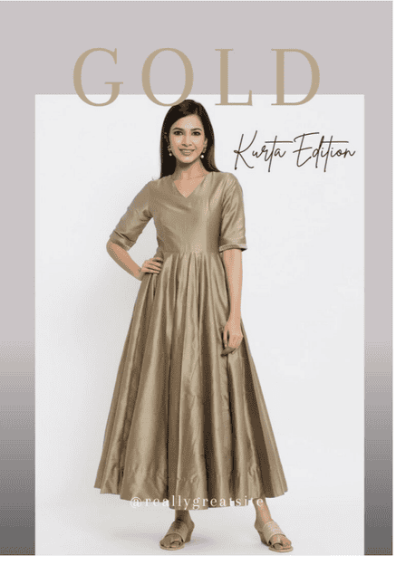 Omg! The Best Gold Kurta Ever!