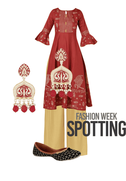 #trending#kurta palazzo style 