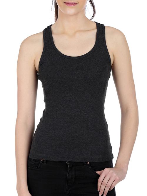 racer back solid camisole - 10007202 - Standard Image - 0