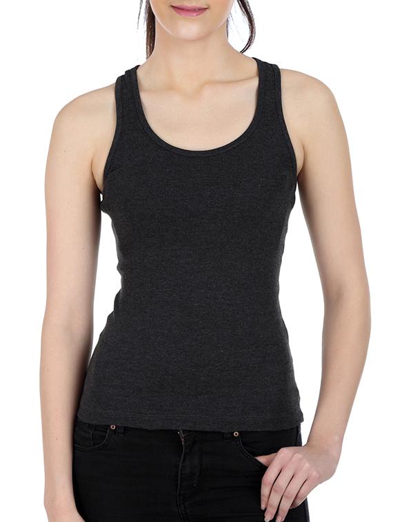 racer back solid camisole - 10007202 - Zoom Image - 0