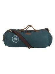 blue canvas dufflebag Image