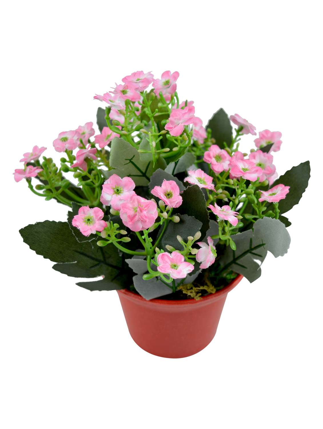 Desktop Artificial Flower Plant With Pot Style