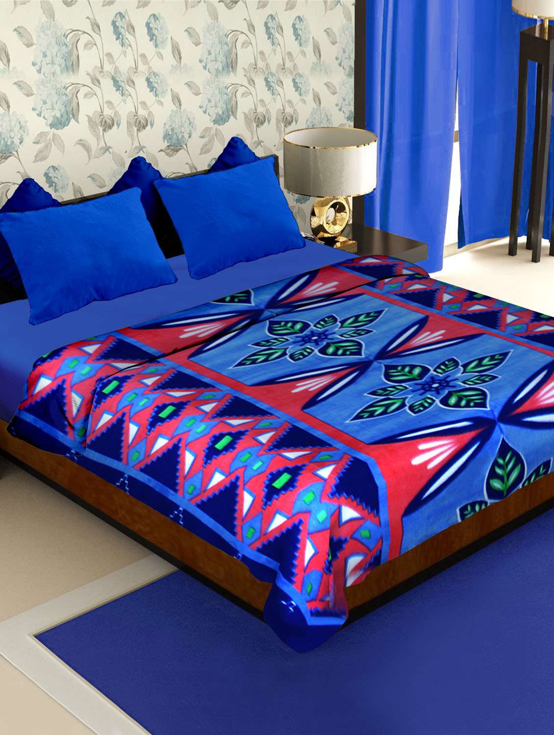 story @ home blue 1 pc blanket