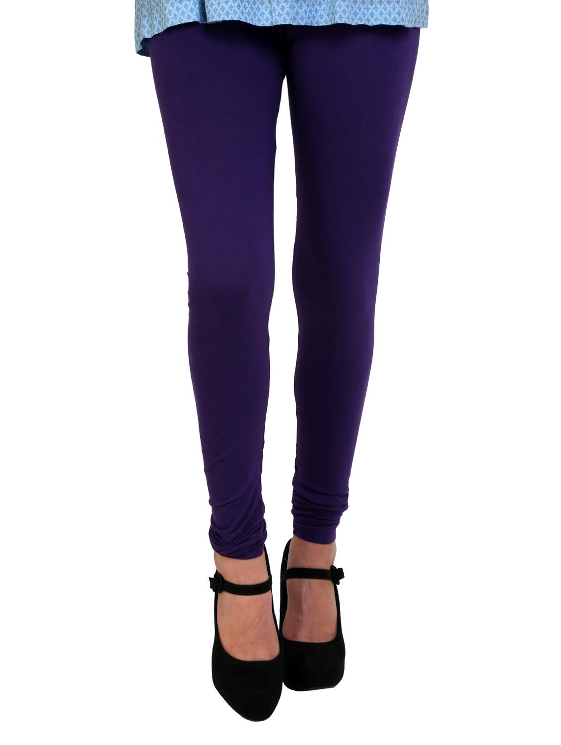 purple cotton leggings - 10229477 - Zoom Image - 0