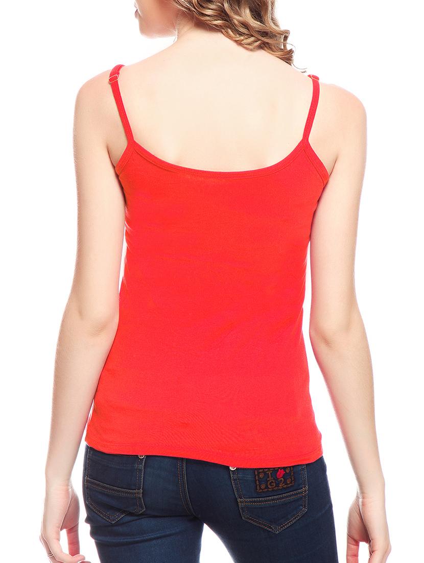 set of 2 multicolored solid cotton camisole - 10233544 - Standard Image - 3