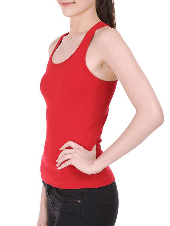 Women's Tank Top Round Neck Top