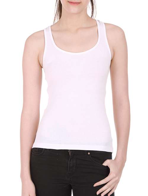 women's tank top round neck top - 10233592 - Standard Image - 0