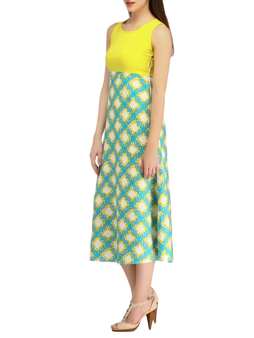 Yellow Colored Crepe A Line Dress By Color Fuel Online Yellow Colored Crepe A Line Dress By Color Fuel Online Ping For Dresses In India 10282684