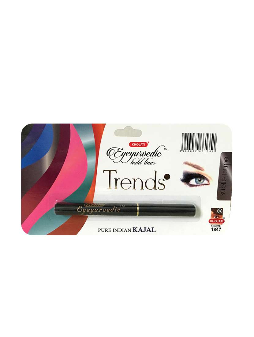 k-veda eyeyurvedic kohl liner, subtle taupe, pure indian kajal