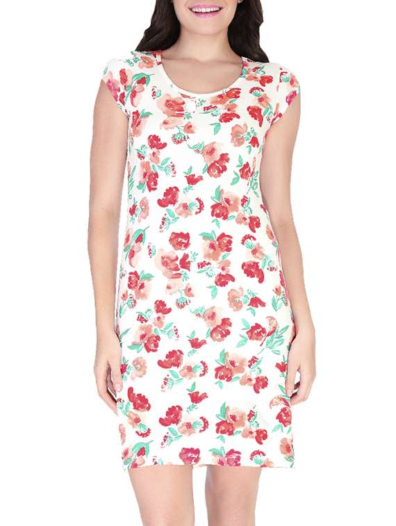 multicolor modal dress