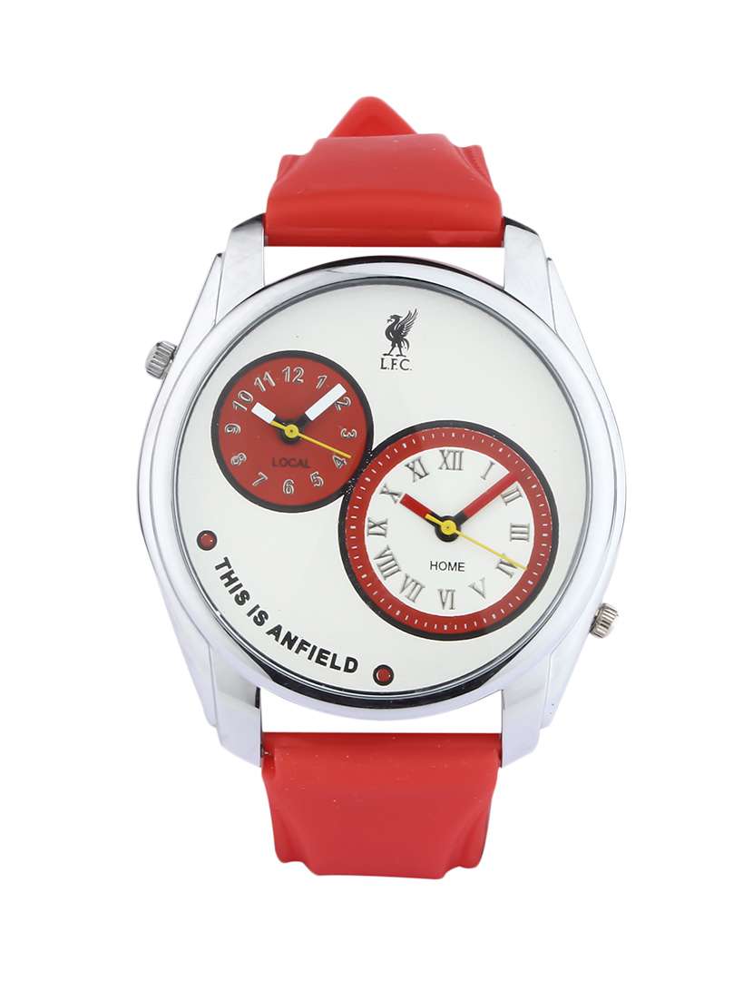 round dial analog watch