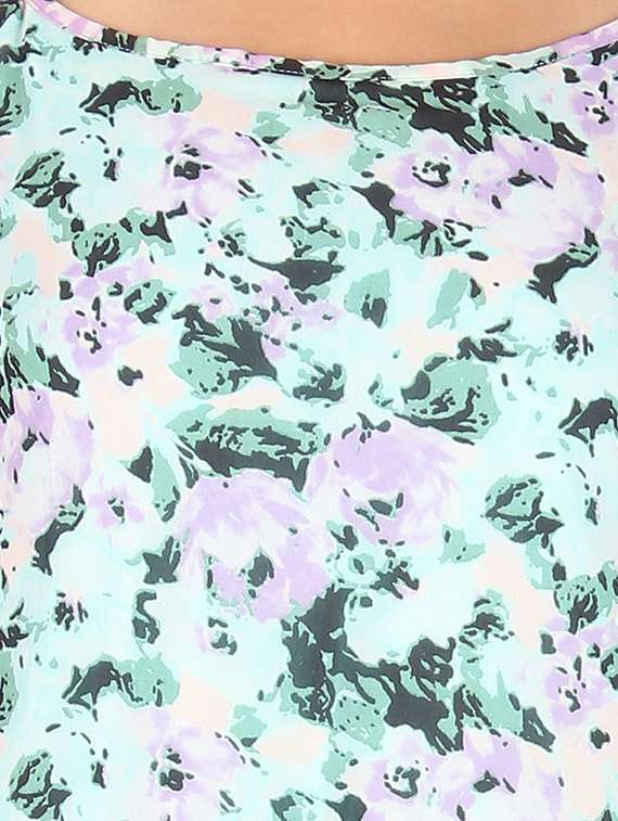 women's fit & flare floral dress - 10443719 - Standard Image - 3