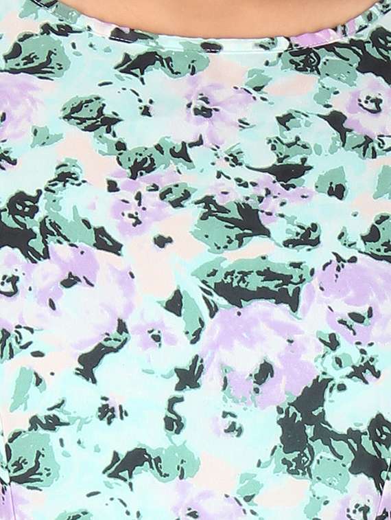 women's fit & flare floral dress - 10443720 -  Standard Image - 3