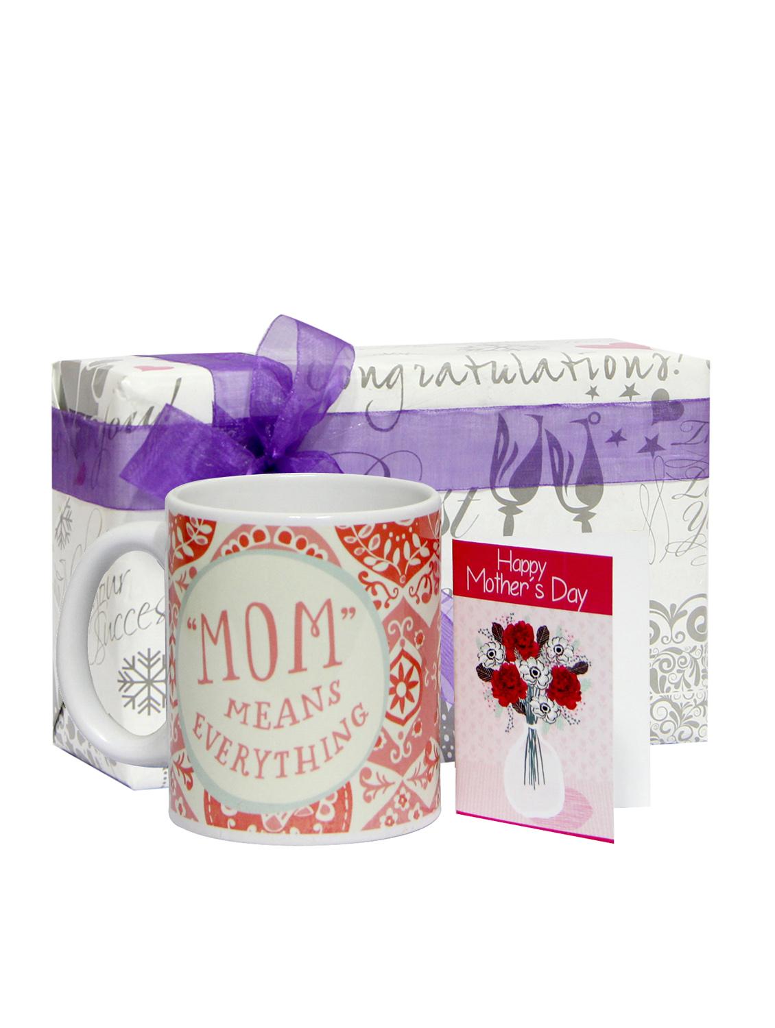 Contented Mug for Mom - Mothers Day Coffee Mug 1, Mothers Day Tag 1 - GIFTS110934