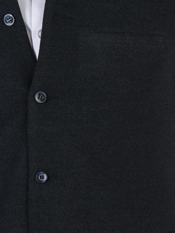 grey wool waist coat - 10476362 - Standard Image - 3