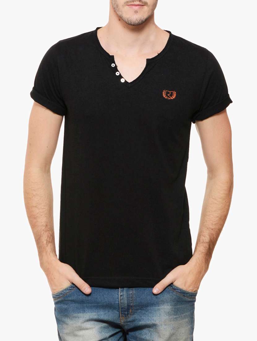 black cotton tshirt