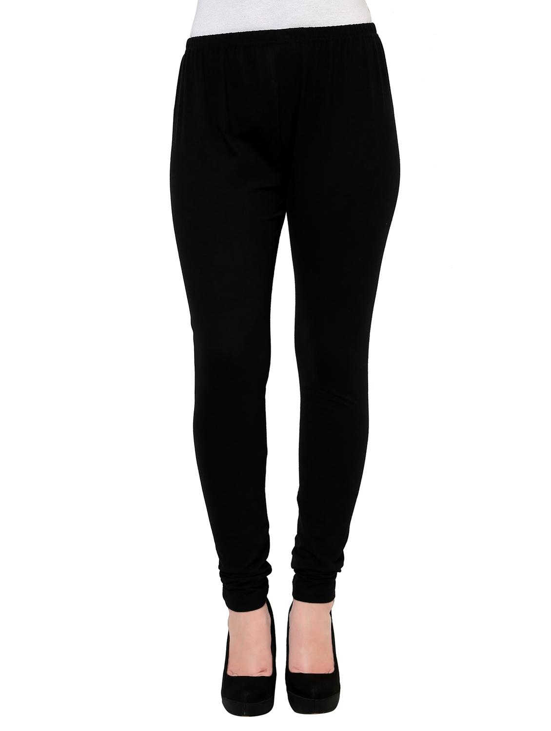 blackred cotton lycra leggings - 10501520 - Standard Image - 3