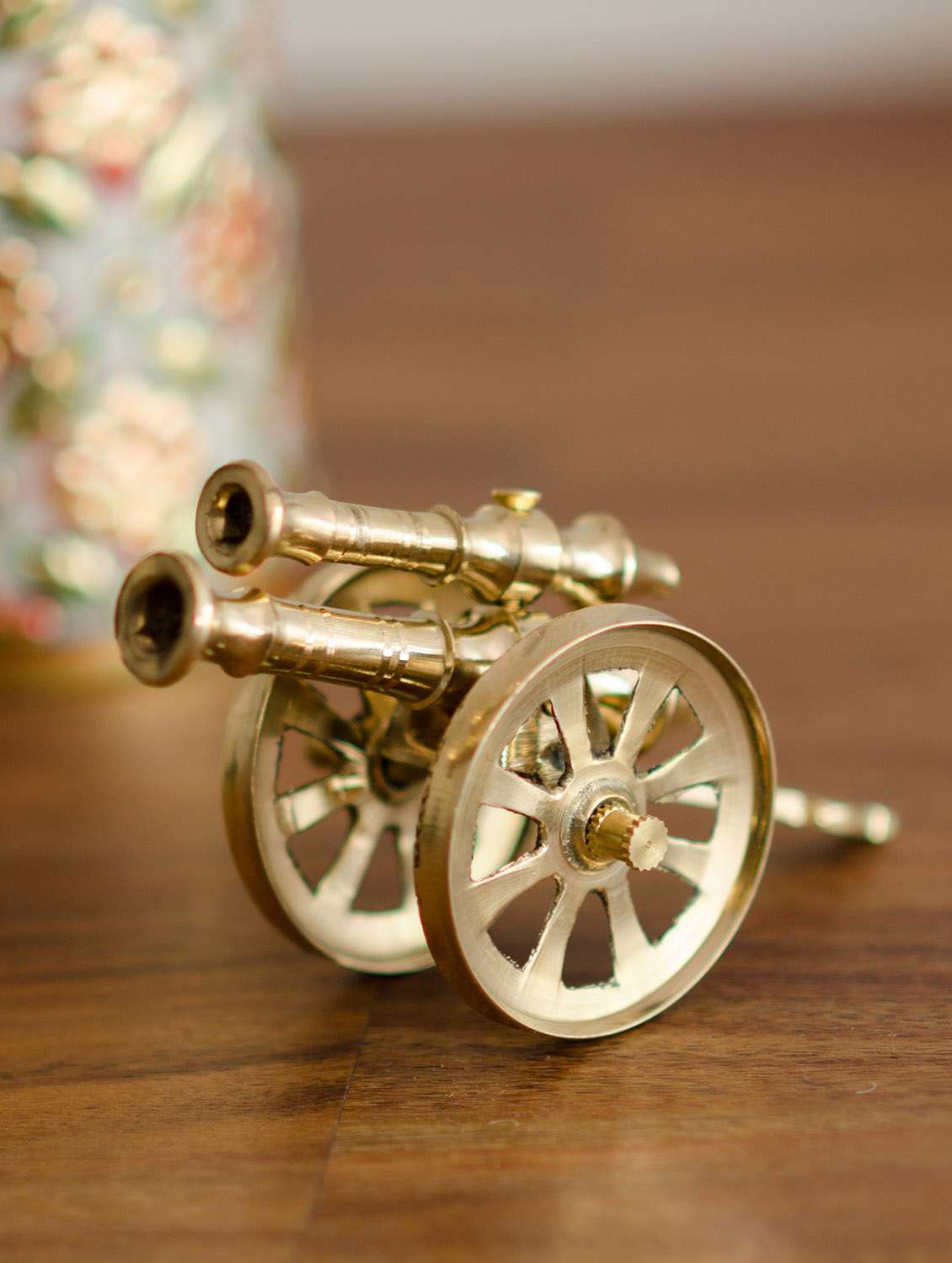 ecraftindia brass decorative canon showpiece