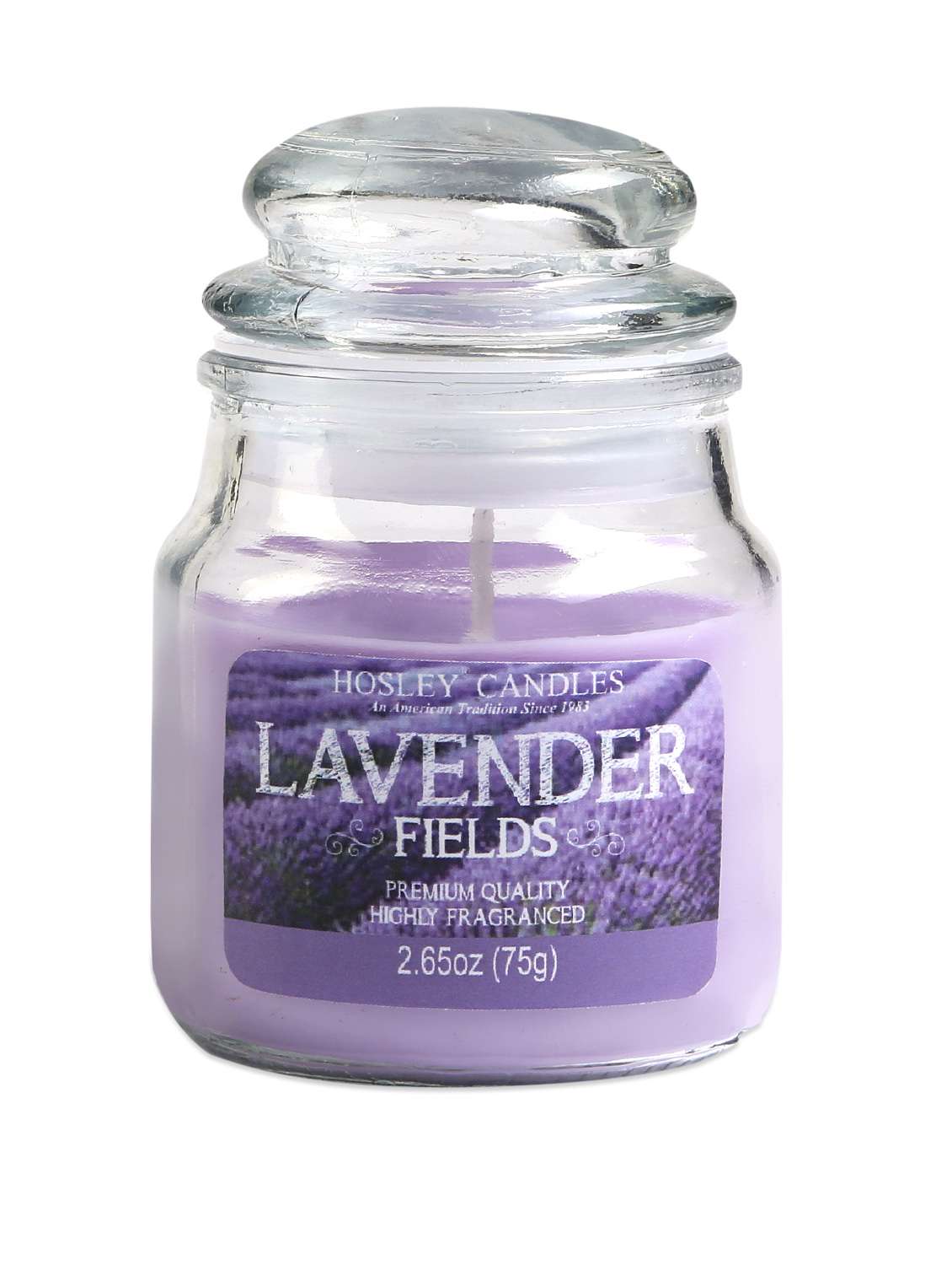 lavender essence jar candle