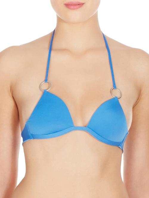 blue polyester bra - 10524125 -  Standard Image - 0