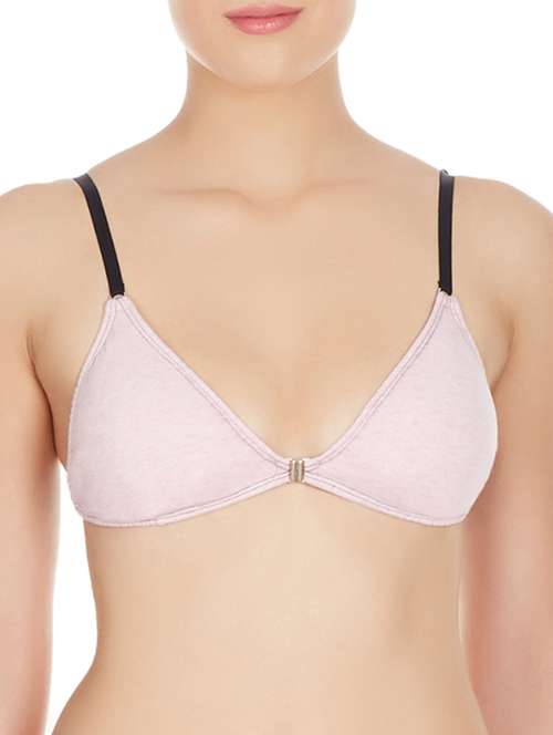 pink cotton bra - 10524153 - Standard Image - 0