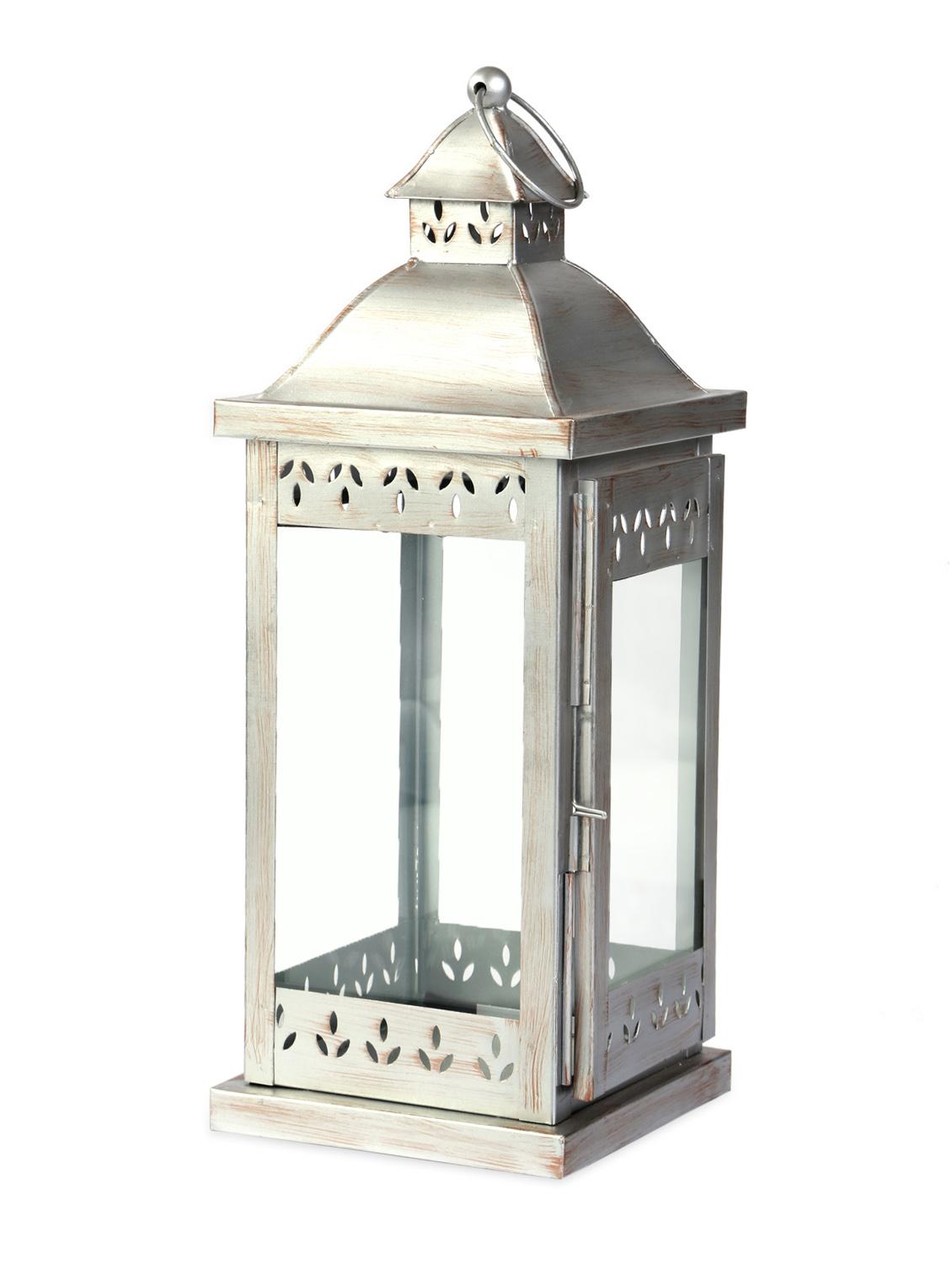 antique iron lantern
