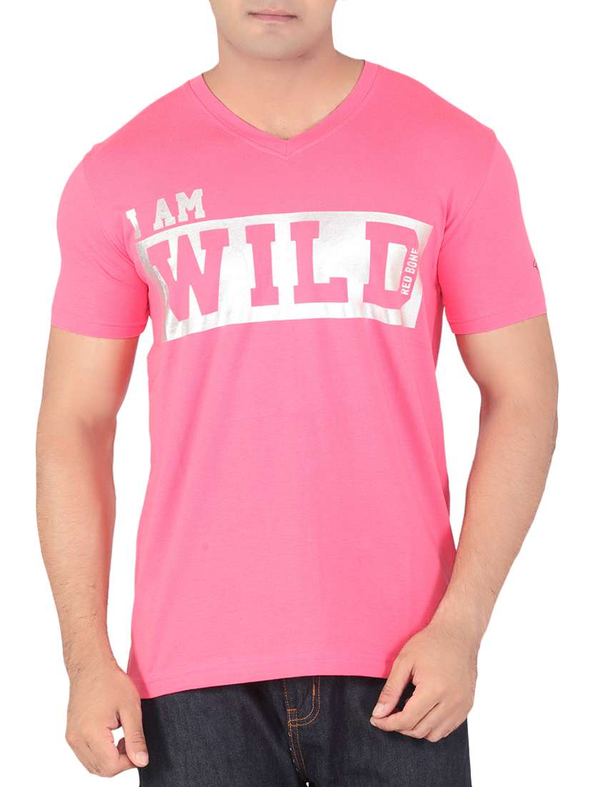 pink cotton tshirt