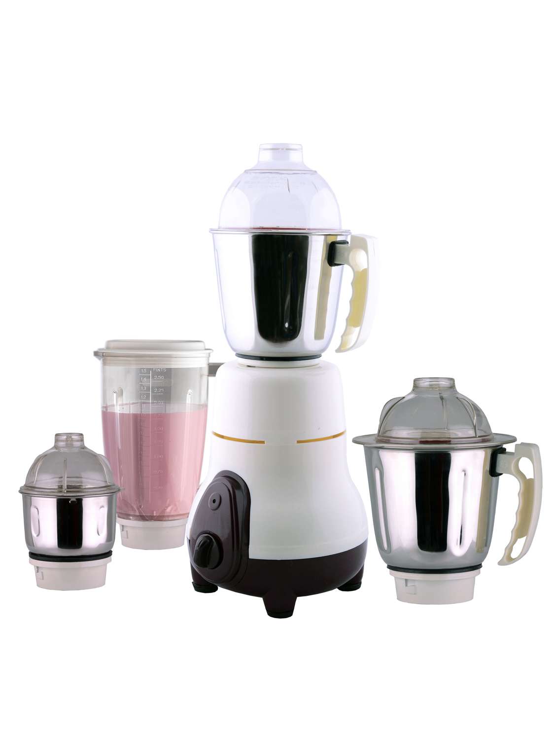 anjalimix mixer grinder  euro 750 watts  with 4 jars (ivory)