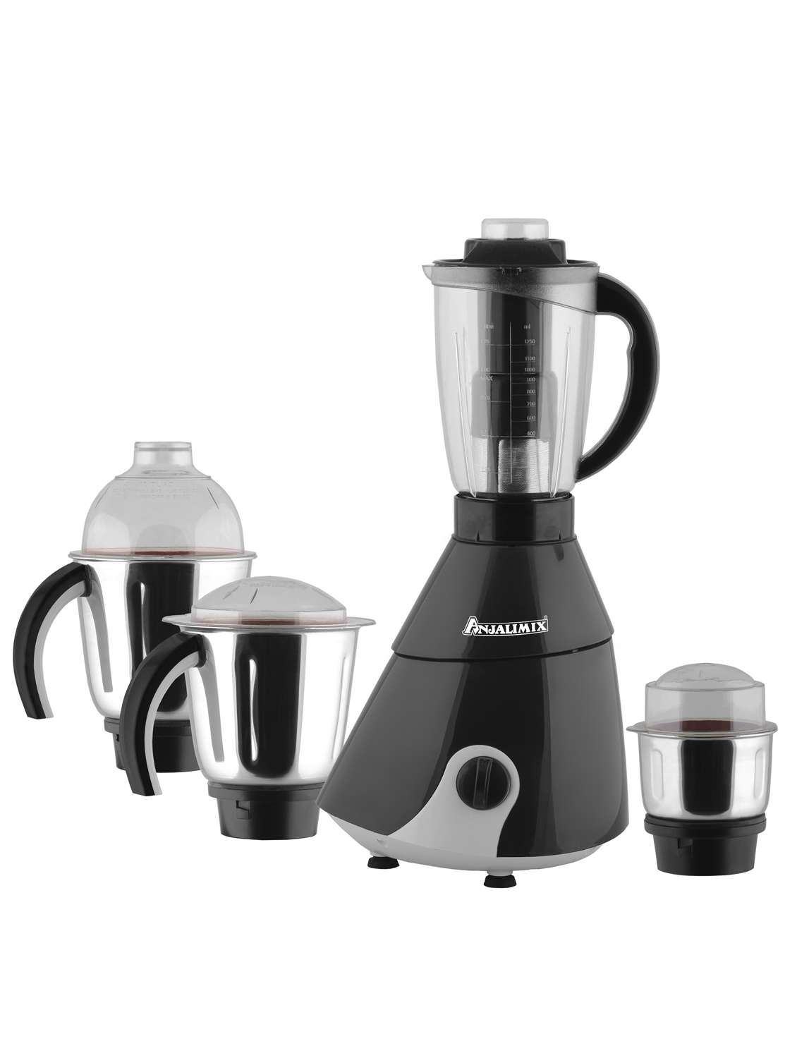 anjalimix mixer grinder  insta 750 watts  with 4 jars (grey)