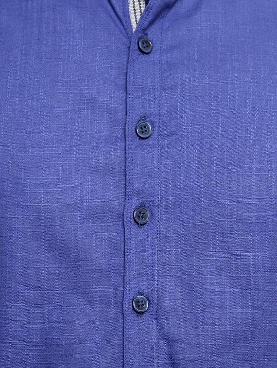 indigo cotton kurta - 10674735 - Standard Image - 3