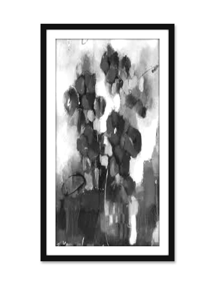 modern art flower canvas painting