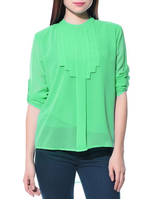 women's straight crew neck top - 10790723 -  Standard Image - 0