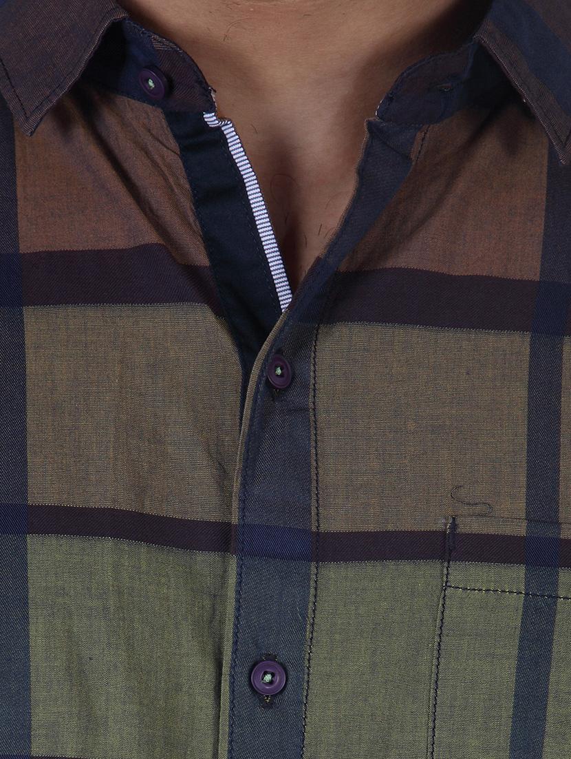 multi colored cotton casual shirt - 10819633 - Standard Image - 3