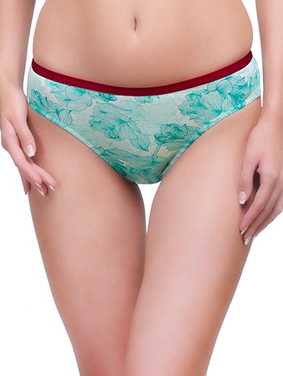 green organic cotton, bambo fiber and lycra panty