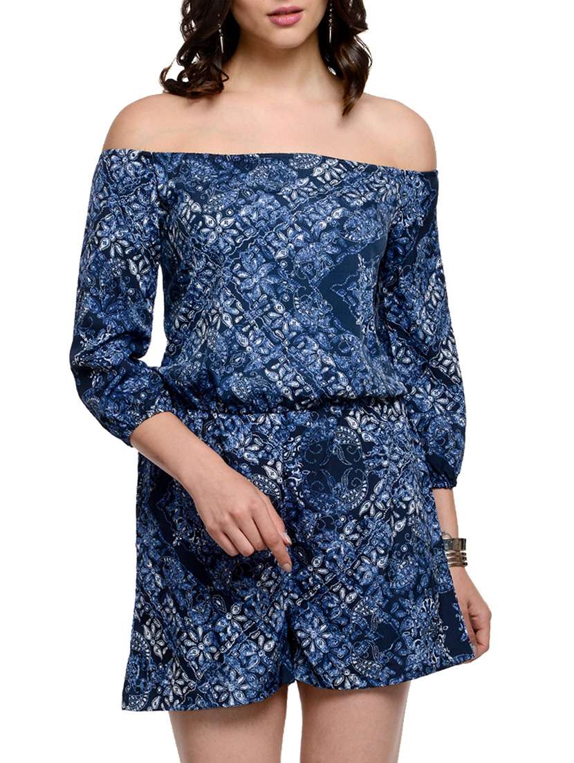 navy blue maxi romper