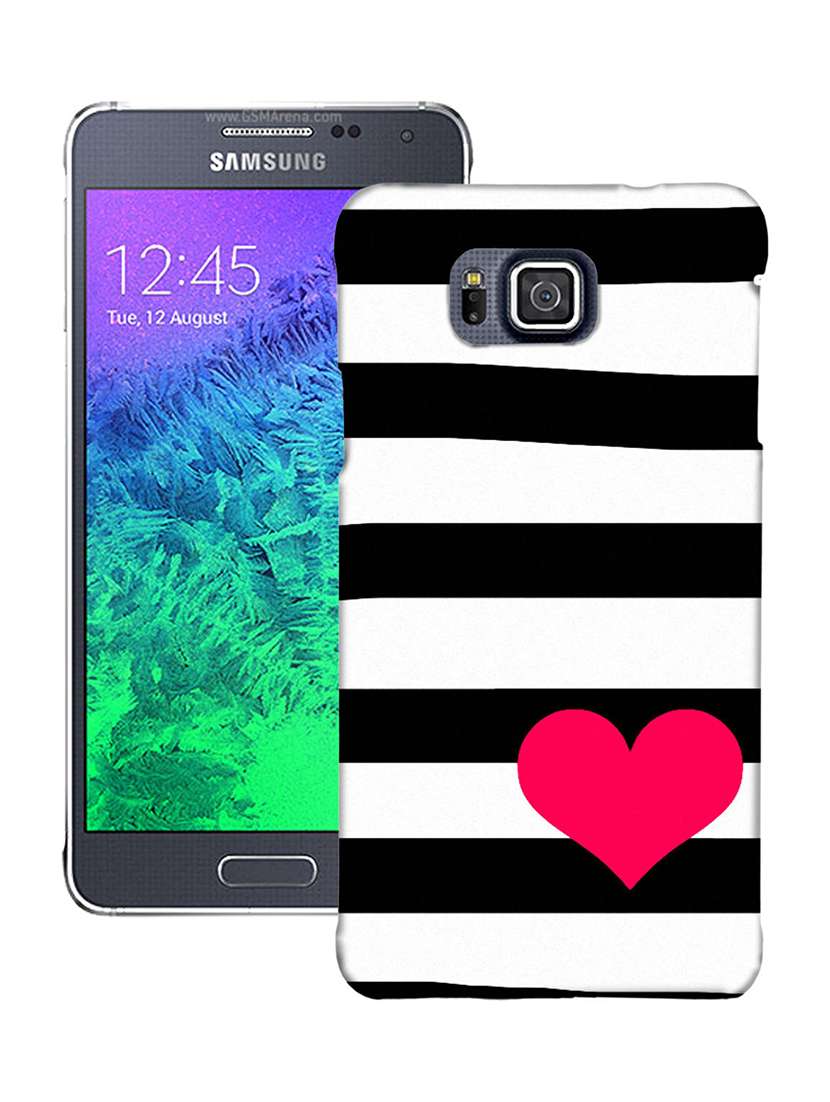 Buy online Back Cover For Samsung Galaxy Alpha from accessories
